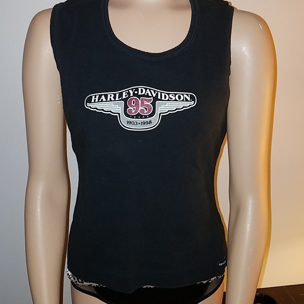 Vintage Harley-Davidson 95th tank top Medium